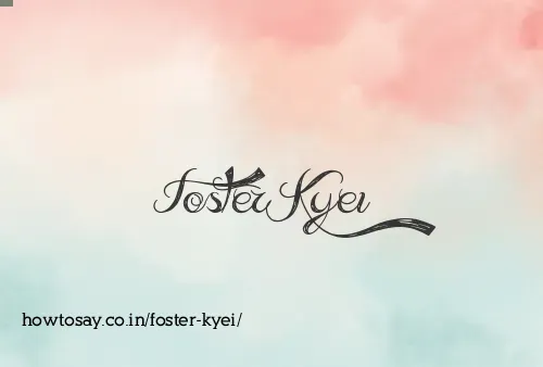 Foster Kyei