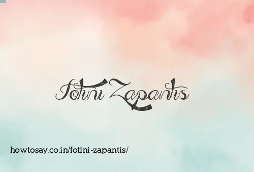 Fotini Zapantis