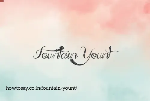 Fountain Yount