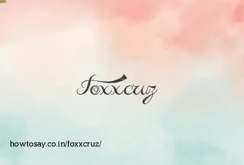 Foxxcruz