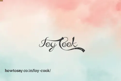 Foy Cook