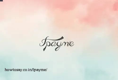 Fpayme