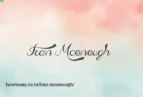 Fran Mconough