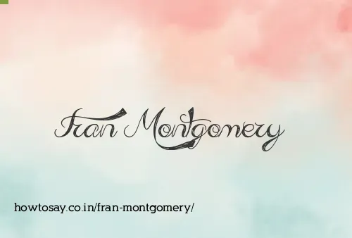 Fran Montgomery
