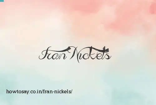 Fran Nickels