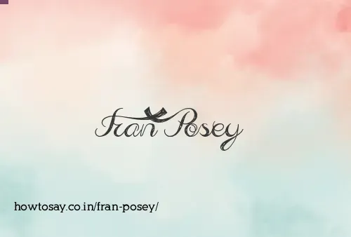 Fran Posey