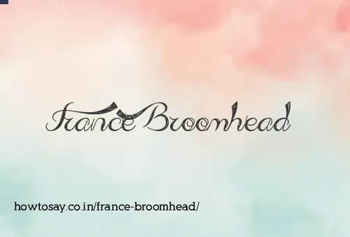 France Broomhead
