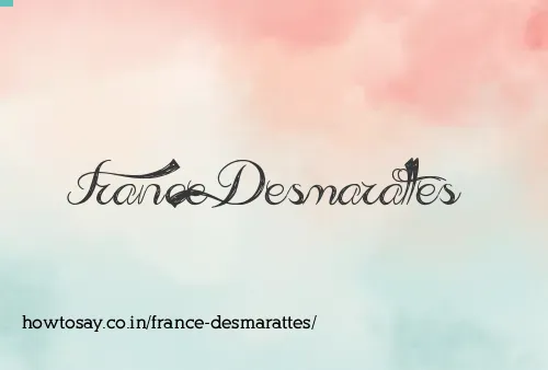 France Desmarattes