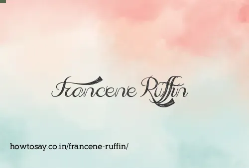 Francene Ruffin