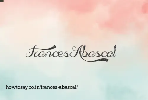 Frances Abascal