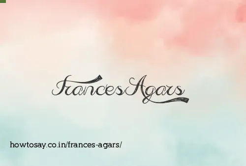 Frances Agars