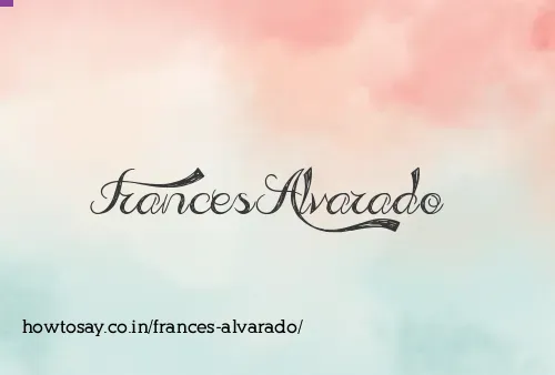 Frances Alvarado