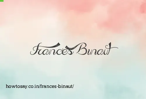 Frances Binaut