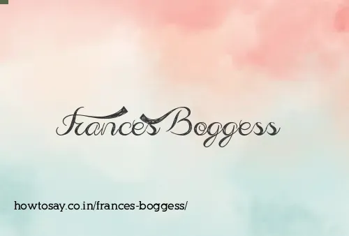 Frances Boggess