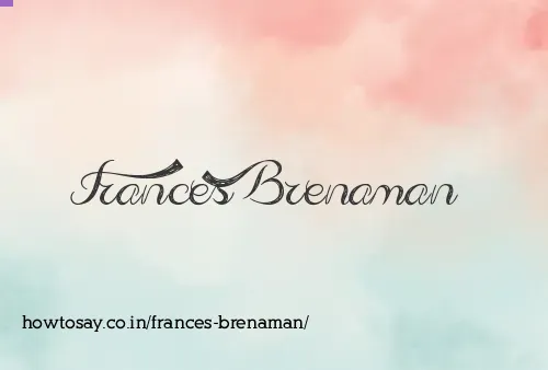 Frances Brenaman