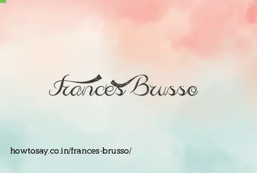Frances Brusso