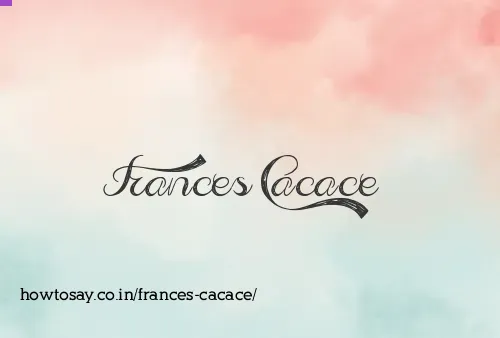 Frances Cacace