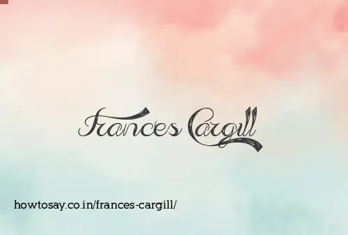 Frances Cargill