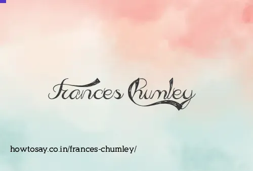 Frances Chumley