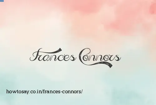 Frances Connors
