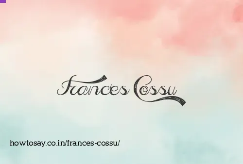 Frances Cossu