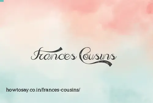 Frances Cousins