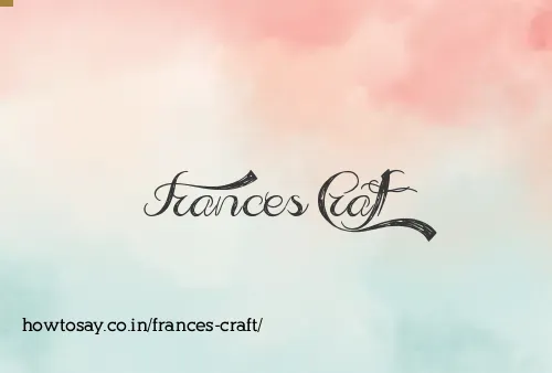 Frances Craft
