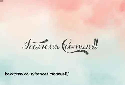 Frances Cromwell