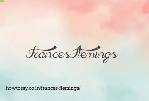 Frances Flemings