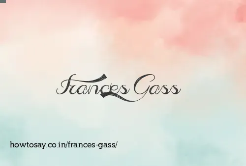 Frances Gass