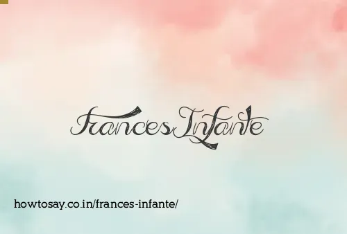 Frances Infante