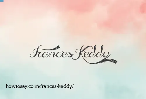 Frances Keddy