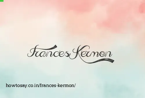 Frances Kermon