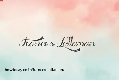 Frances Lallaman
