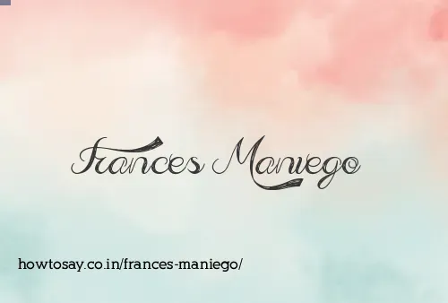 Frances Maniego