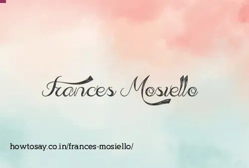 Frances Mosiello