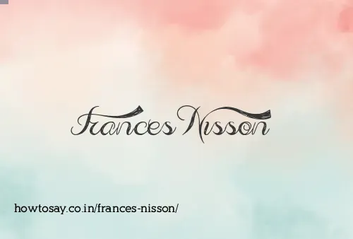 Frances Nisson