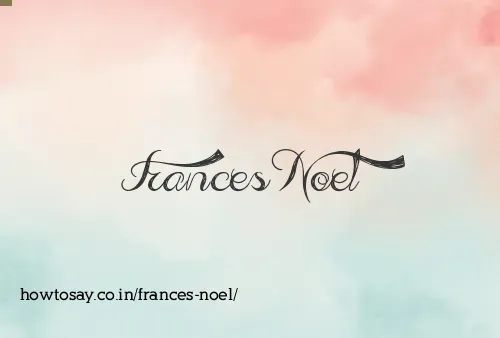 Frances Noel