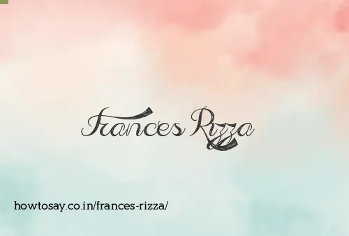 Frances Rizza