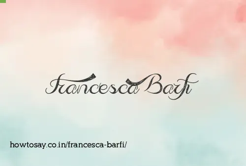 Francesca Barfi
