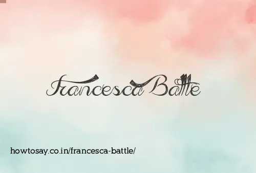 Francesca Battle