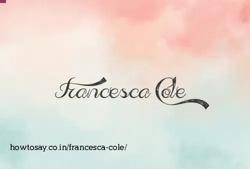Francesca Cole