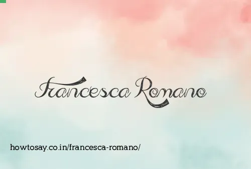 Francesca Romano