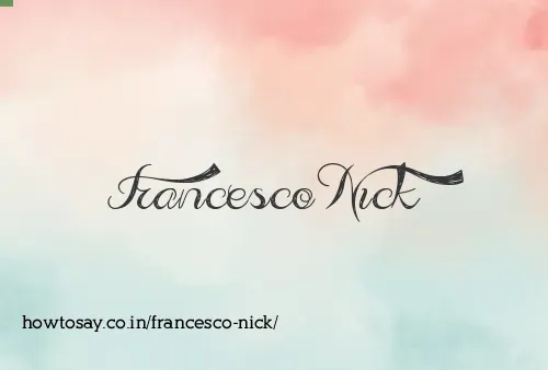Francesco Nick