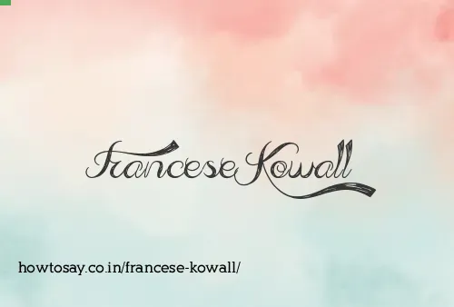 Francese Kowall
