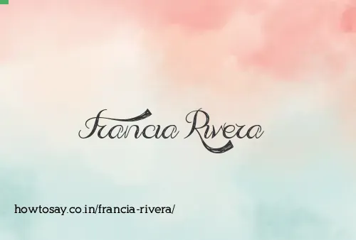 Francia Rivera