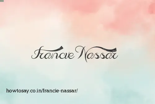 Francie Nassar