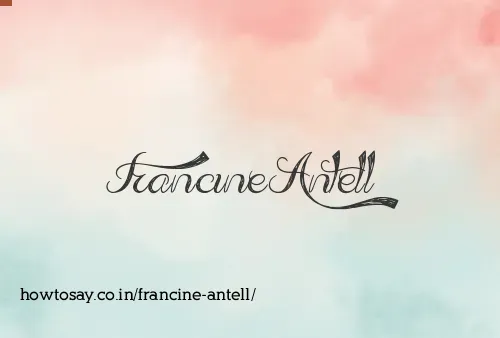 Francine Antell