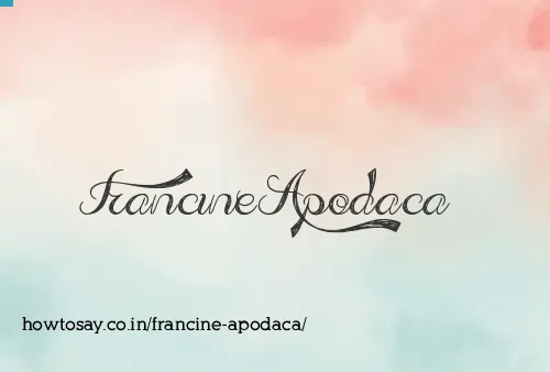 Francine Apodaca