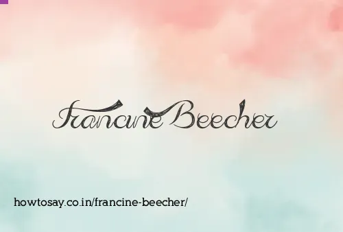 Francine Beecher